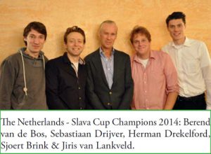 Witte Huis wint Slava Cup 2014