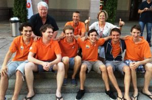 Het Nederlands juniorenteam