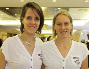 Marion Michielsen & Meike Wortel (Daily Bulletin)